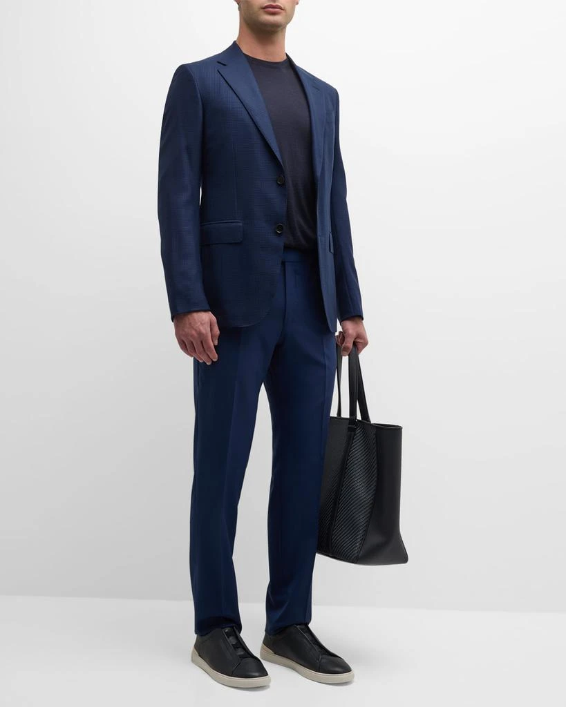 Zegna Men's High Performance Wool Pants 2
