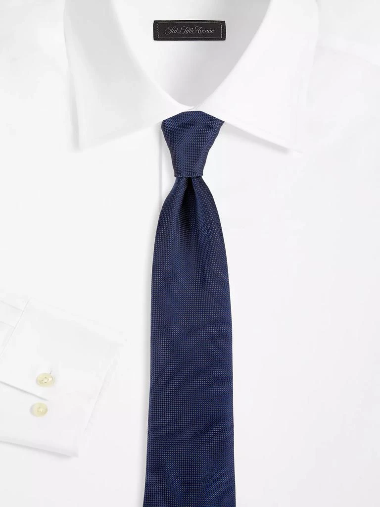 Saks Fifth Avenue COLLECTION Square Dot Silk Tie 2