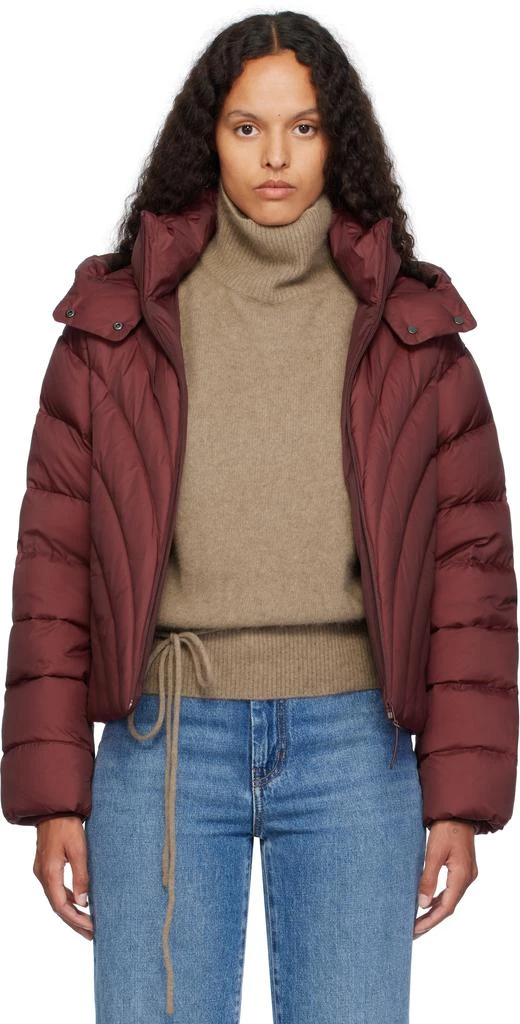 Mackage Burgundy Hope Down Jacket 1