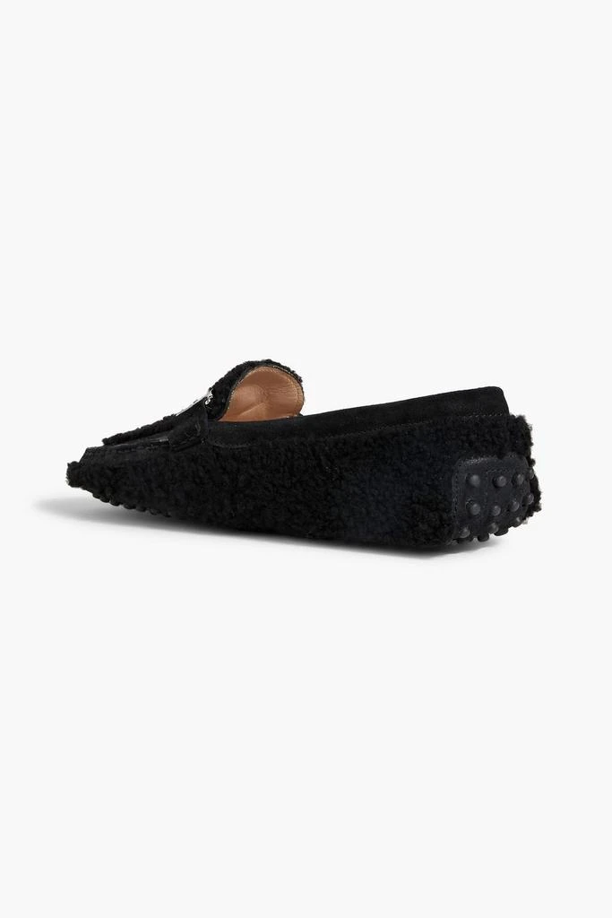 Tod's Double T shearling loafers 3