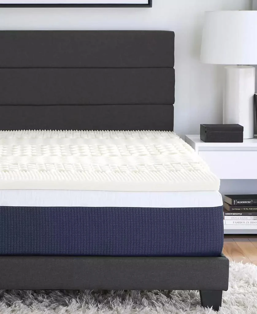 Comfort Tech 1.5" 7-Zone Memory Foam Mattress Topper 2