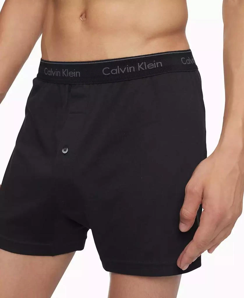 Calvin Klein Men's 3-Pack Cotton Classics Knit Boxers Underwear 3