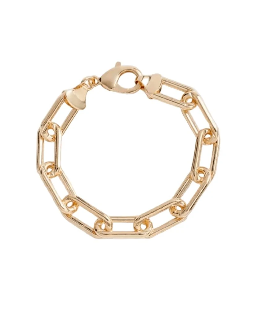 SHYMI 15mm Statement Paper Clip Chain Bracelet — 18k Gold-Filled, Day to Night