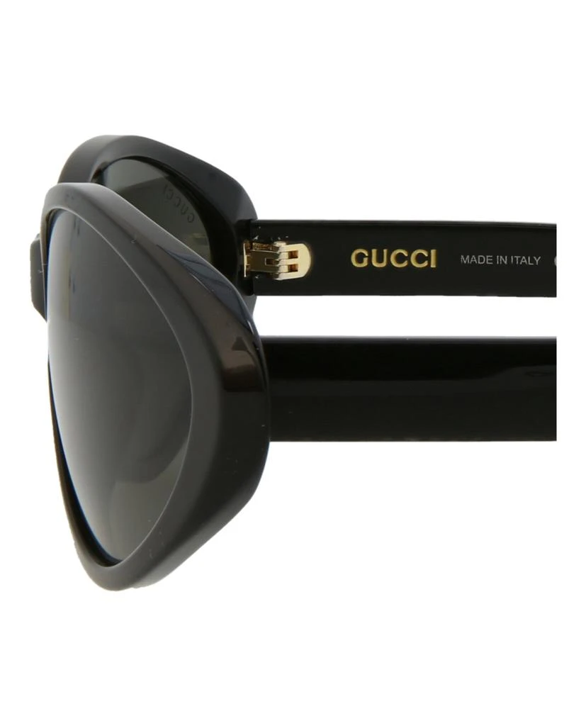 Gucci Round-Frame Recycled Acetate Sunglasses 4