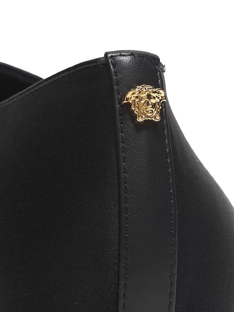 Versace Jellyfish Embroidered Satin Slippers 5