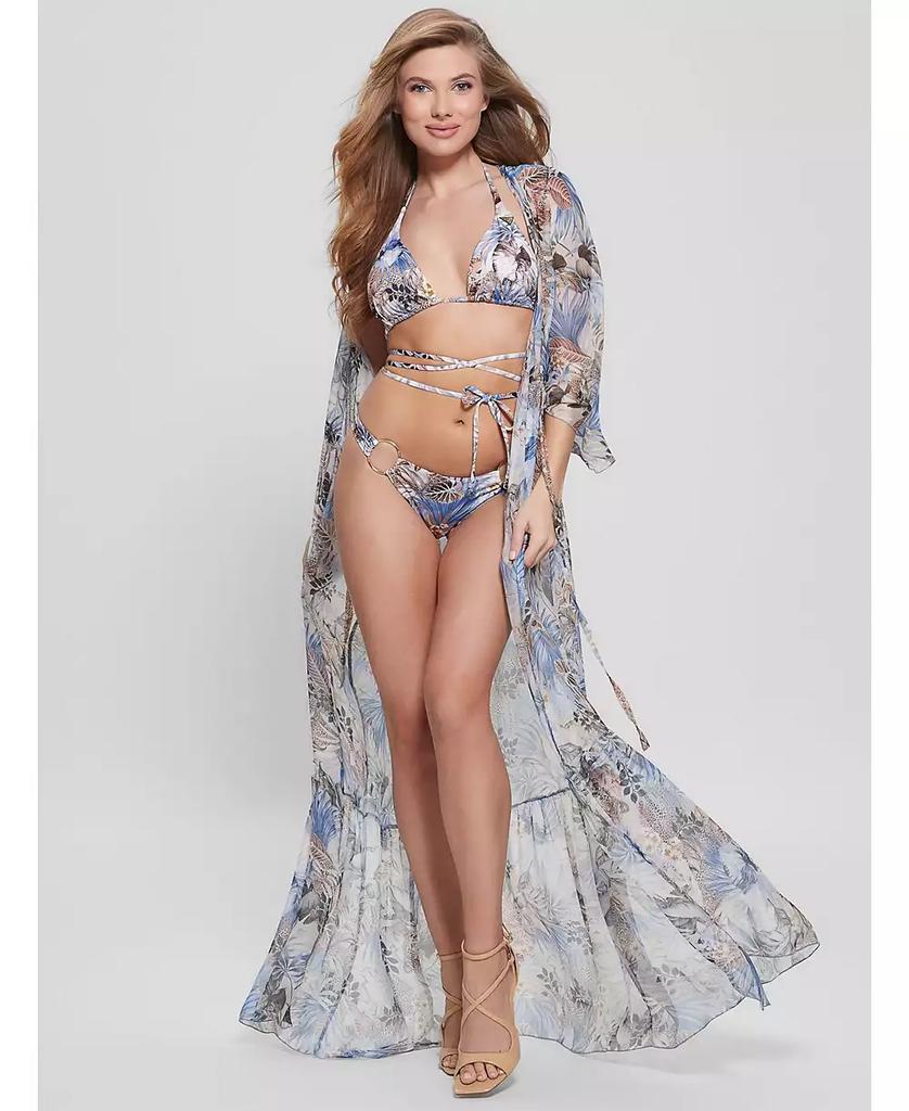 GUESS Women's Eco Triangle Bikini Top