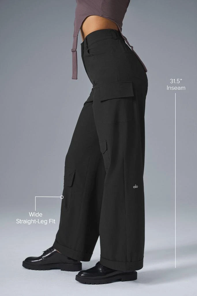 Alo Workwear Cargo Pant - Black 2