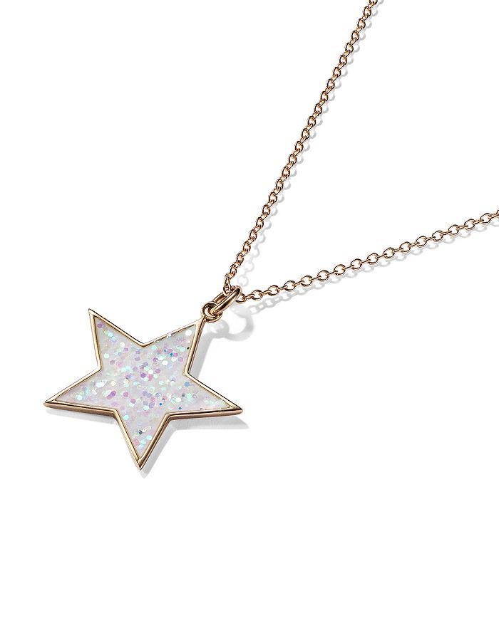 Charmed by Stephanie Gottlieb Enamel Star Chain Necklace - 150th Anniversary Exclusive