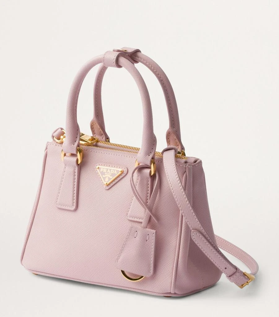 Prada Micro Saffiano Leather Galleria Top-Handle Bag 2