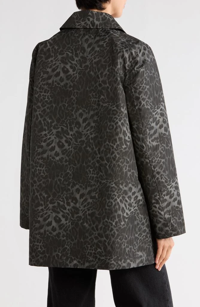 Bernardo Leopard Print Raincoat 2