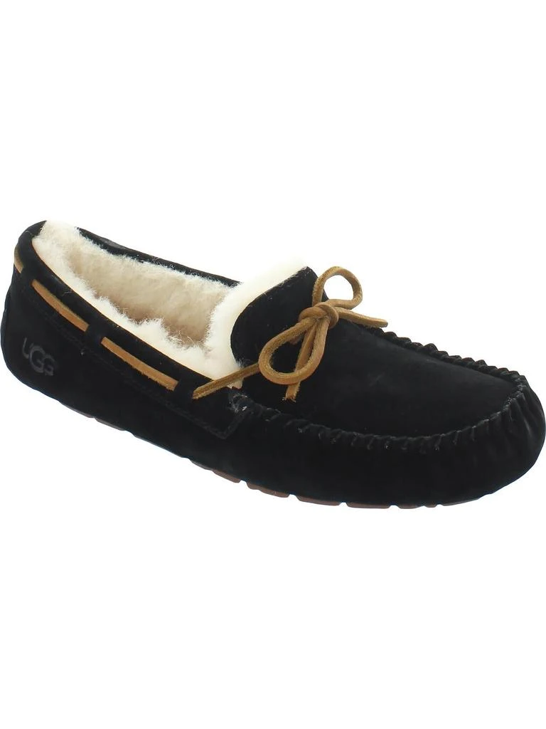 UGG Dakota Womens Suede Sheepskin Lined Moccasin Slippers 4