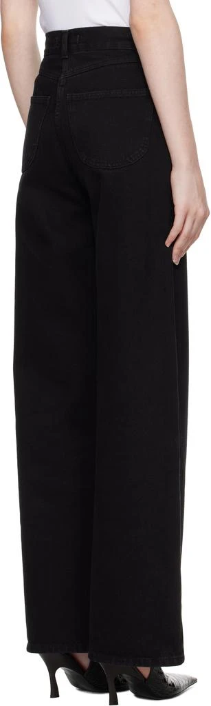 Beaufille Black Elipse Wide Leg Jeans 3