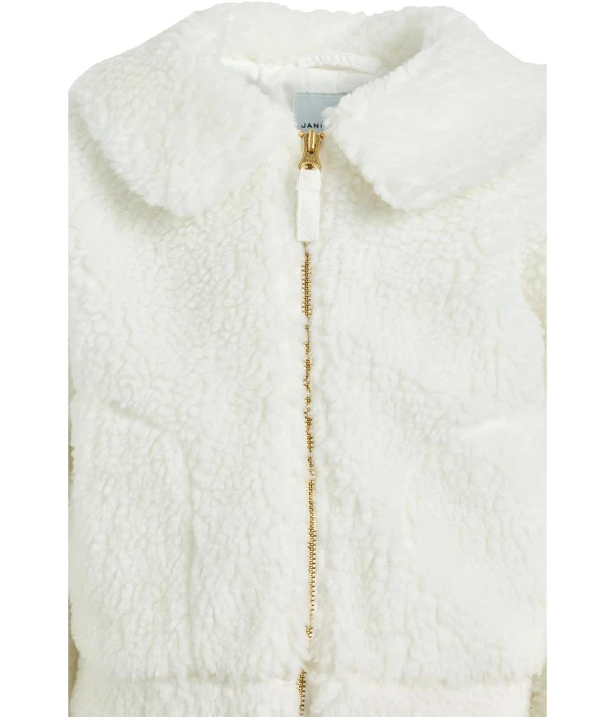 Janie and Jack Ivory Sherpa Jacket (Infant/Toddler/Little Kid/Big Kid) 3