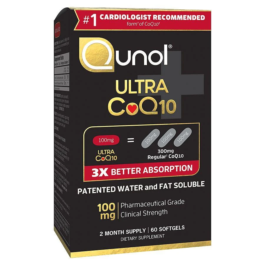 Qunol Ultra CoQ10 Dietary Supplement Softgels 1