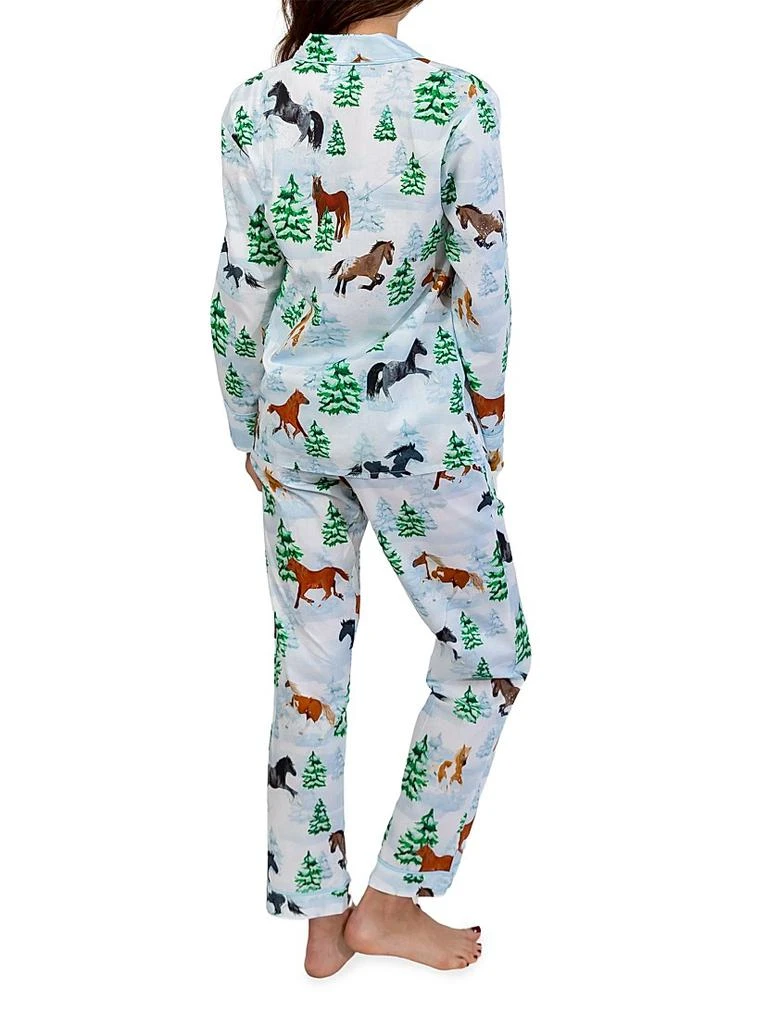 Sant and Abel Women's Skydog Long Pajama Set 6