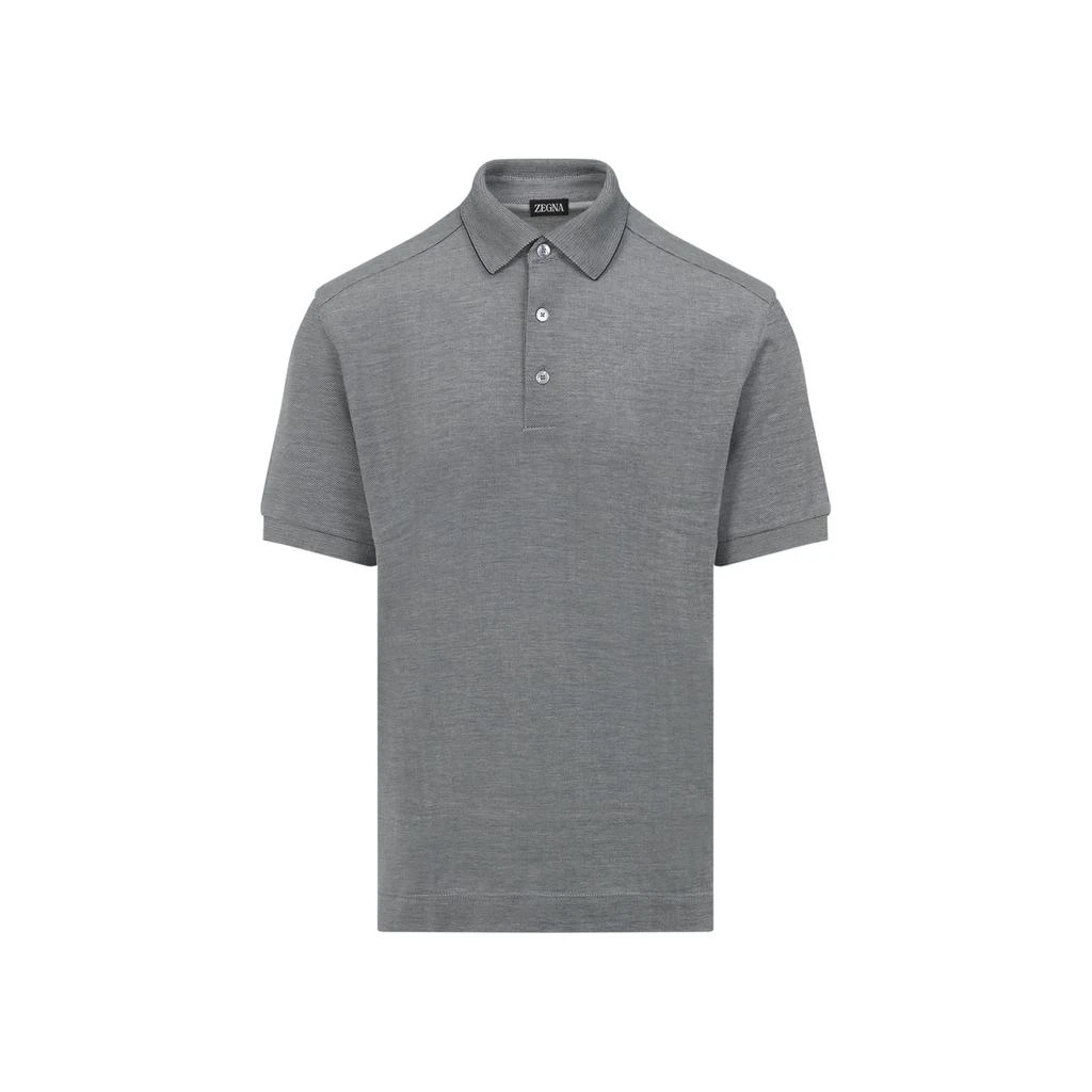 Zegna Zegna Short Sleeved Polo Shirt 1