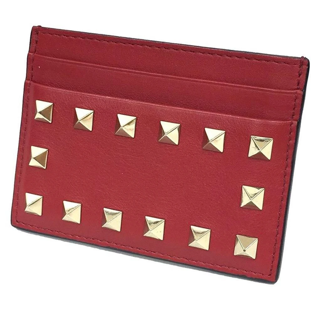 Valentino Leather Card Case (Pre-Owned)