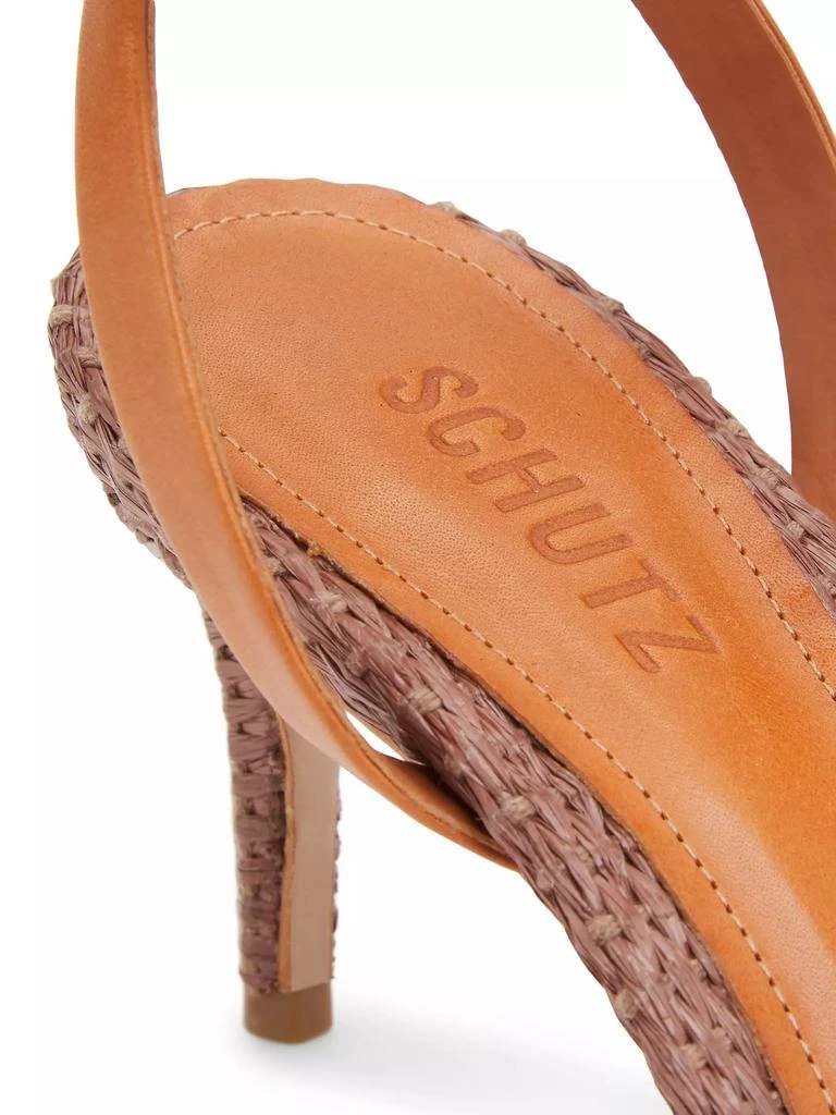 Schutz Aurora 75MM Strappy Stiletto Sandals 5