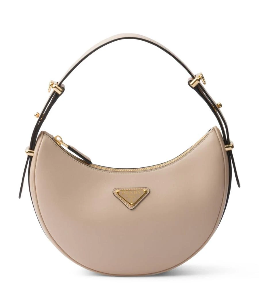 Prada Leather Arqué Shoulder Bag 1