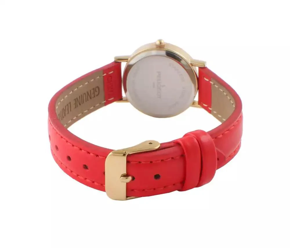 Peugeot Women's Classic 24mm Red Watch With Easy to Read Numerals 3