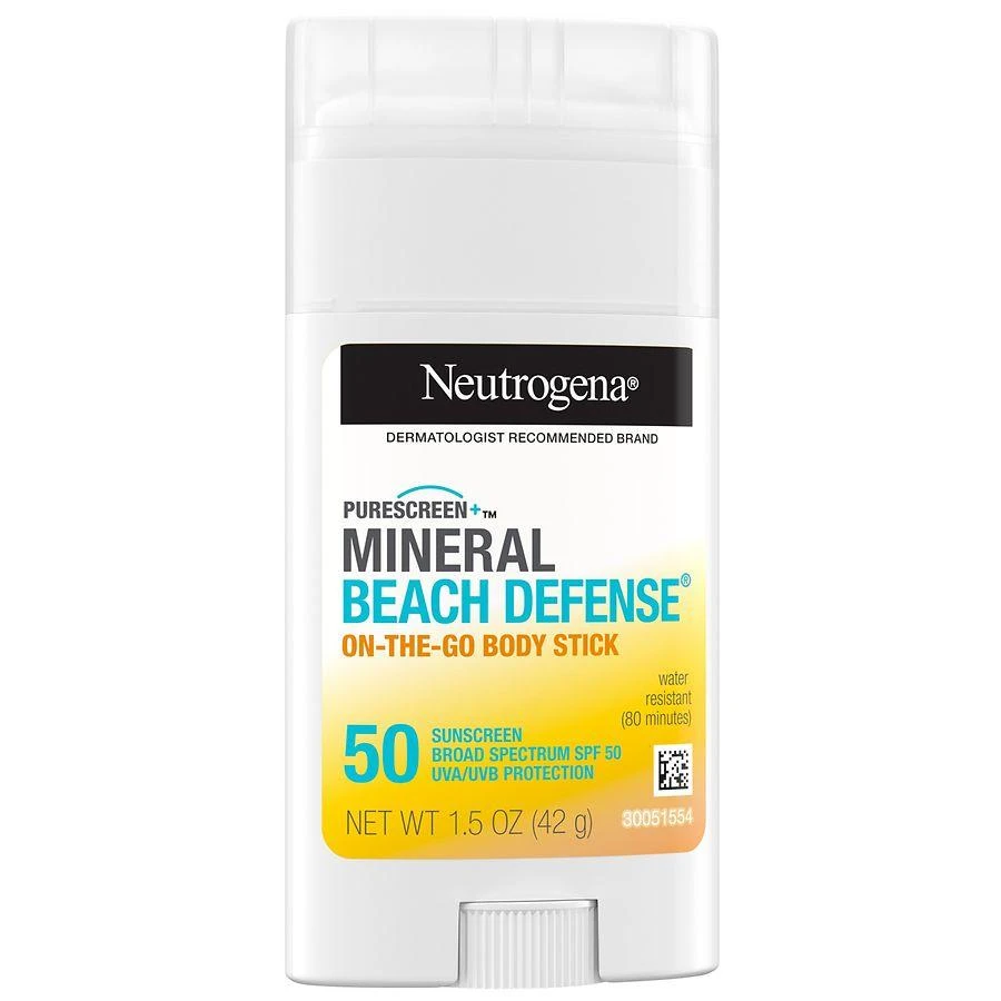 Neutrogena Purescreen+ Mineral Beach Defense Sunscreen Stick SPF 50 6