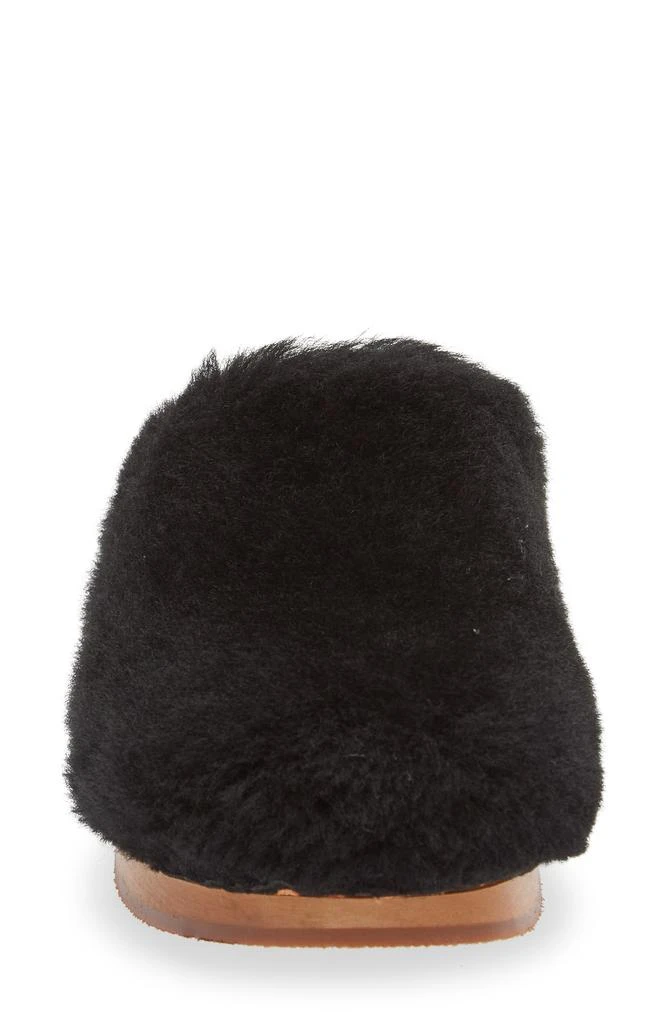 Swedish Hasbeens Fluff Genuine Shearling Clog 4