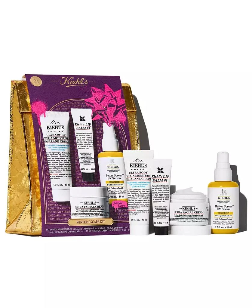 Kiehl's 4-Pc. Winter Escape Gift Set 8