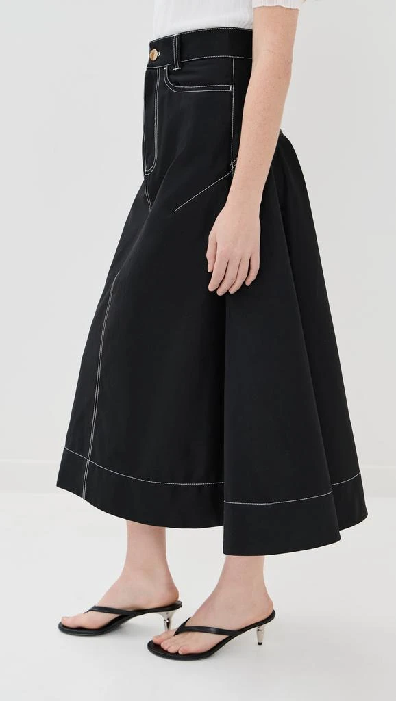 Meryll Rogge Flared Workwear Skirt 4