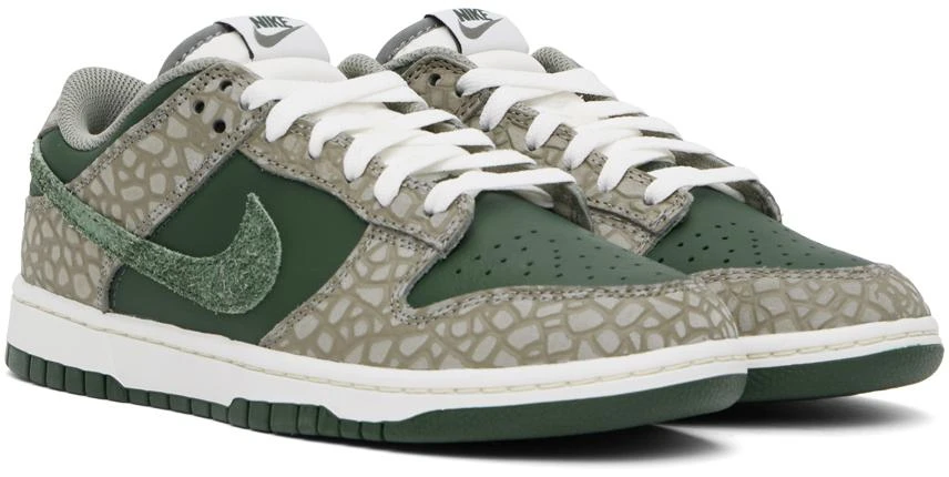 Nike Khaki Dunk Low Sneakers 4