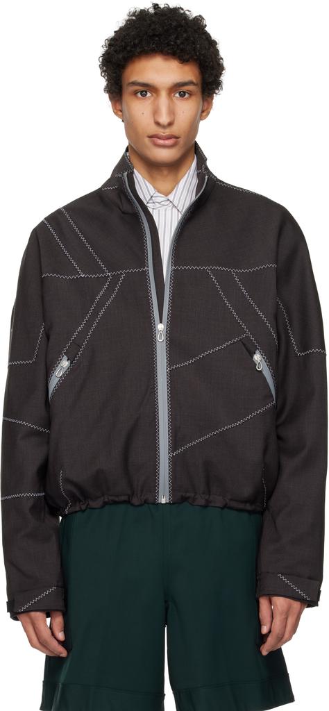 Shop Brown Zafar Cropped Jacket on Sale at BeyondStyle – Get 45