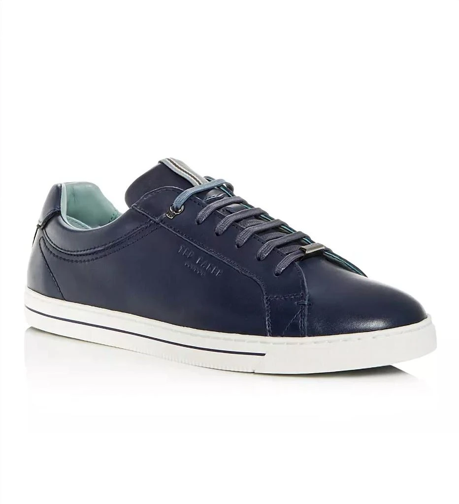 Ted Baker London MEN'S THAWNE LEATHER LOW-TOP TRAINERS 1