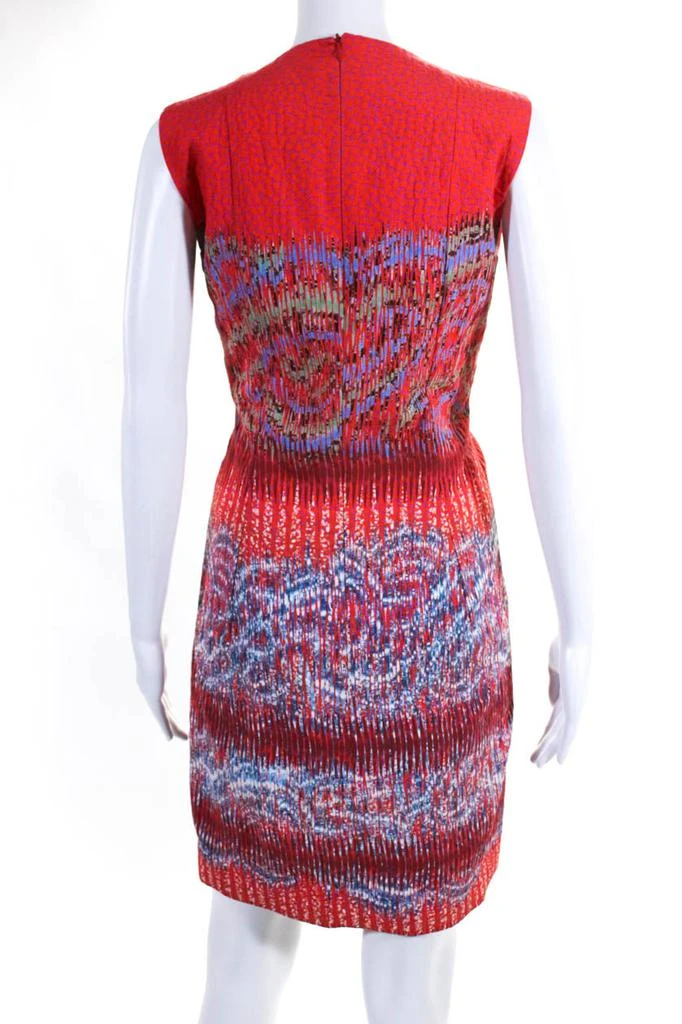 PETER PILOTTO PETER PILOTTO Womens Abstract Print Sleeveless Dress Multi Colored 3