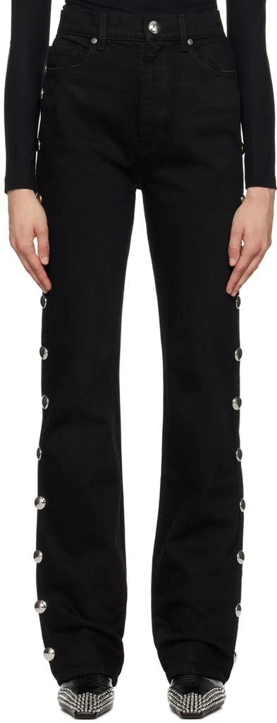 Khaite Black Danielle Jeans 1