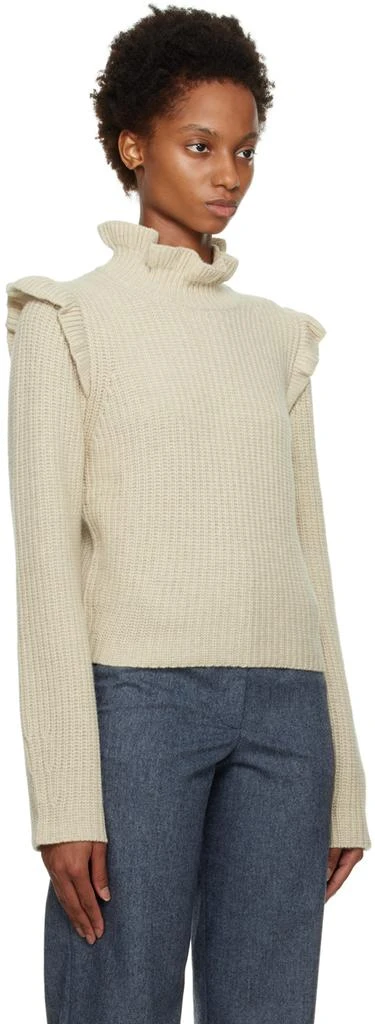 See by Chloé Off-White Ruffle Sweater 2
