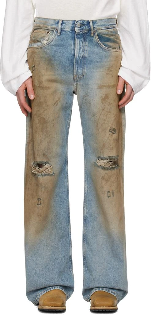 Acne Studios Blue Loose Fit 2021M Jeans 1