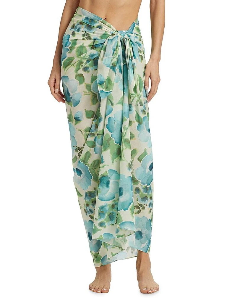 Peony Isles Cotton Pareo 3