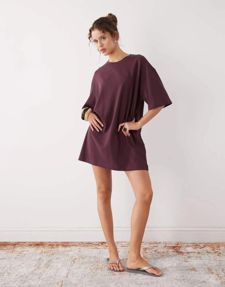 Weekday oversized t-shirt dress in khaki  On Sale Now with Up to 20% Off |  Discover Exclusive Deals & Savings at BeyondStyle  Authentic Weekday  Home|Women|Dresses with Limited-Time Discounts, Free Shipping,