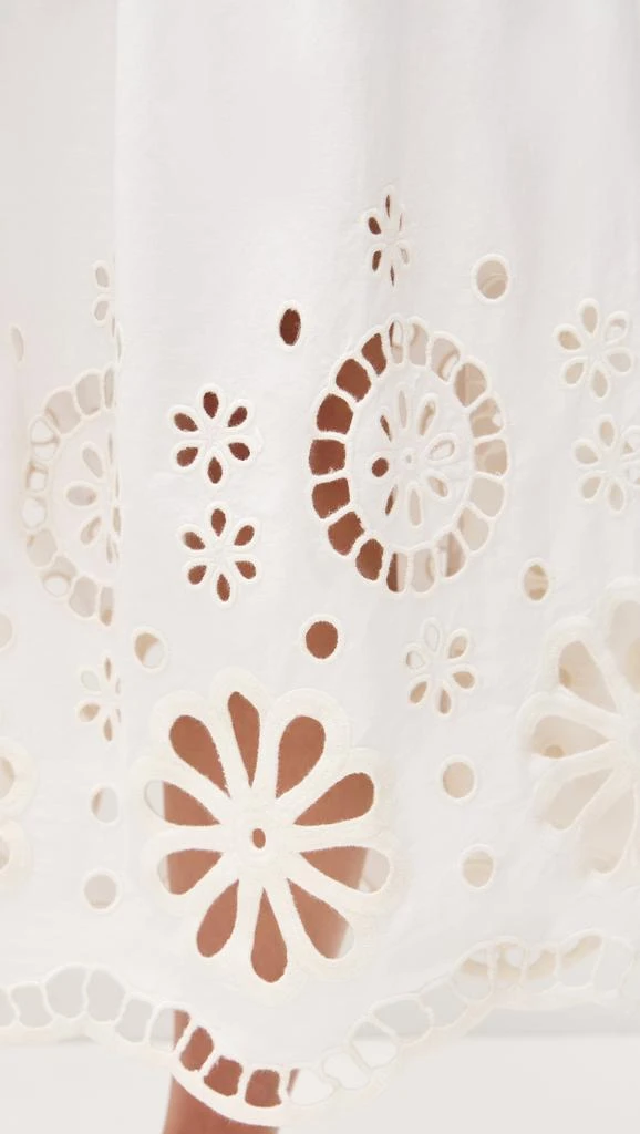 The Great The Super Bloom Eyelet Skirt 5