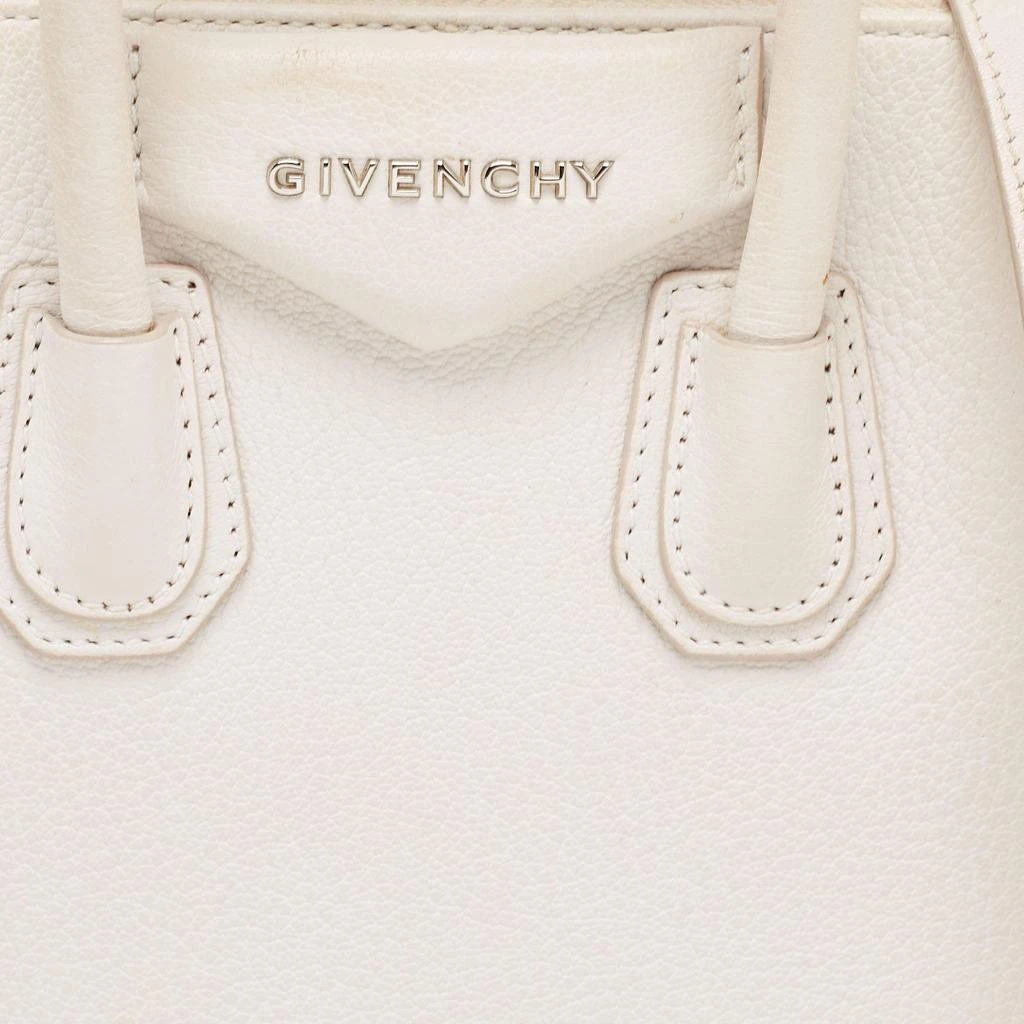 Givenchy Givenchy Off White Leather Mini Antigona Satchel 5
