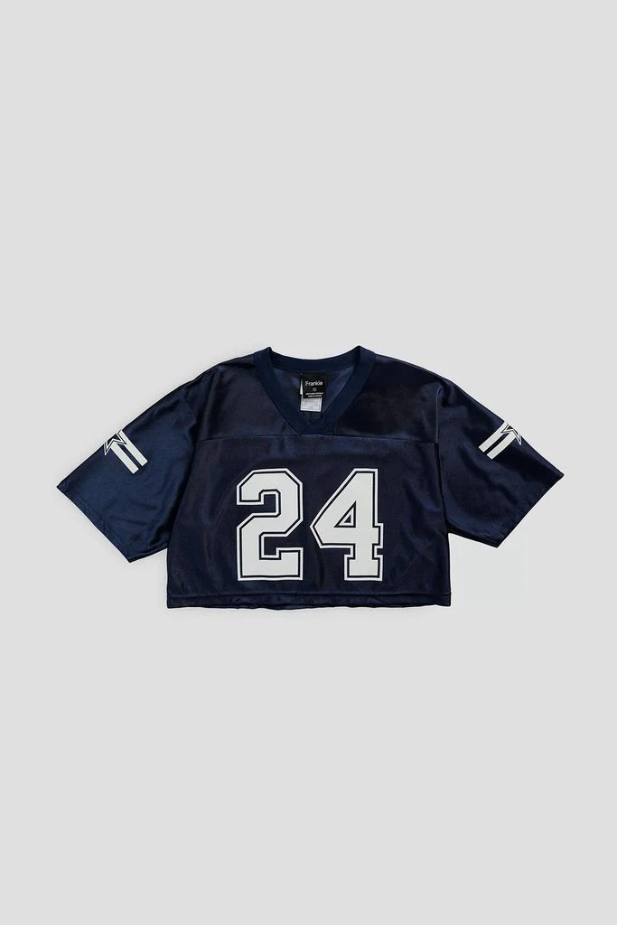 Frankie Collective Frankie Collective Crop Dallas Cowboys NFL Jersey 001 1