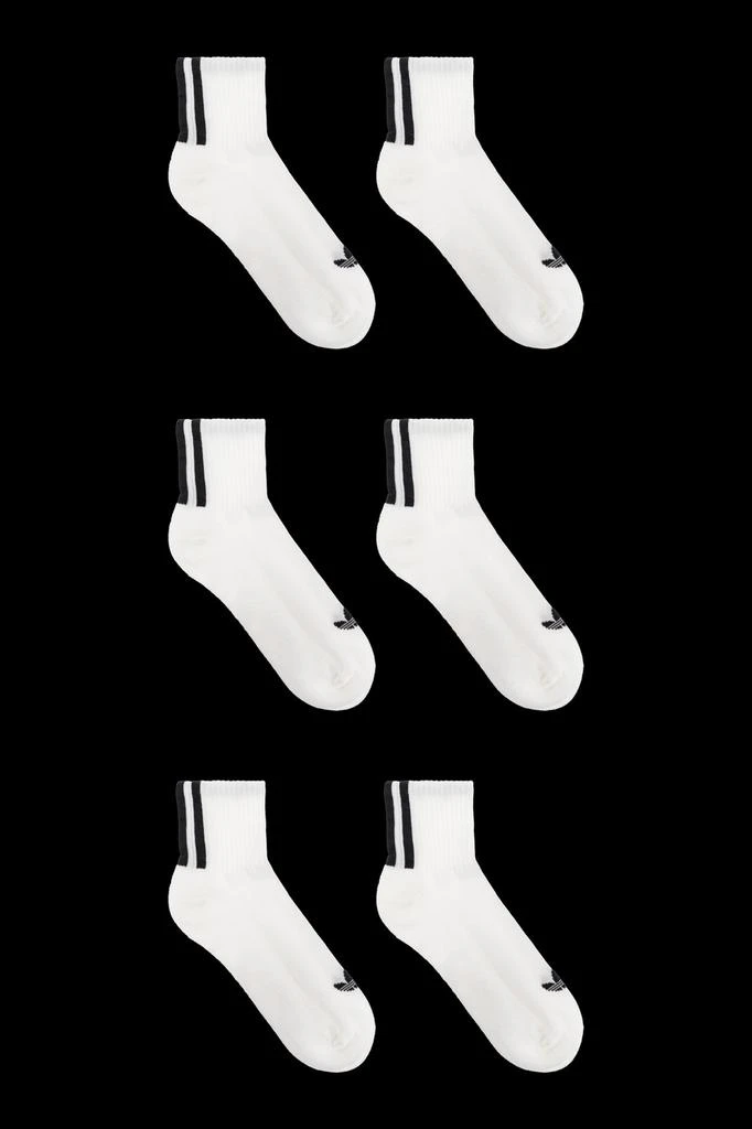 Adidas Adidas Originals 3-Pack Quarter 3 Back Stripes Socks 1
