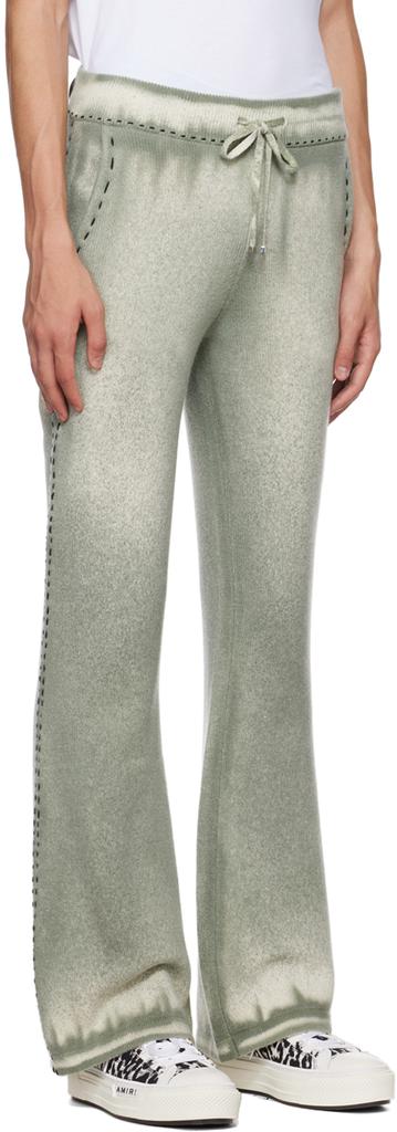 AMIRI Khaki Spray Painted Lounge Pants