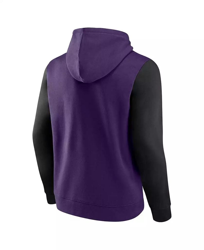 Fanatics Men's Purple Baltimore Ravens Big Tall Outline Pullover Hoodie