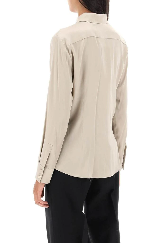 MAX MARA STUDIO 'Anversa' silk satin shirt 4