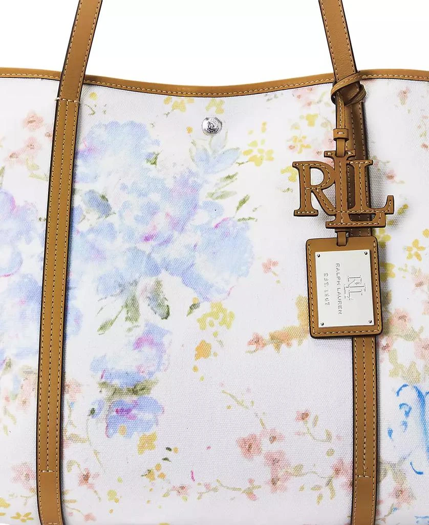 Ralph Lauren Emerie Floral Canvas Extra Large Tote 2