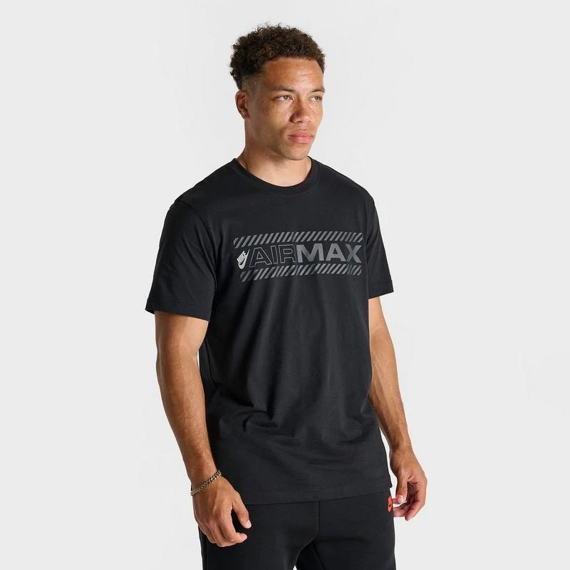 NIKE Men's Nike Air Max Graphic Logo T-Shirt 3