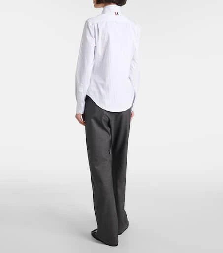 Thom Browne Pinstripe cotton poplin shirt 3