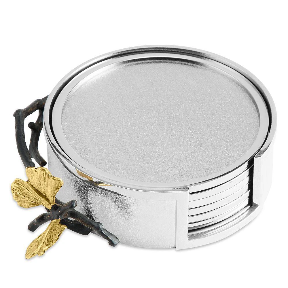 Michael Aram Butterfly Ginkgo Coaster, Set of 6 4