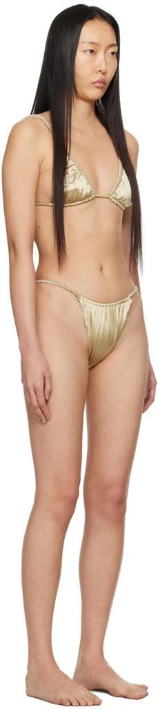 Isa Boulder SSENSE Exclusive Gold & Silver Chain Reversible Bikini 2