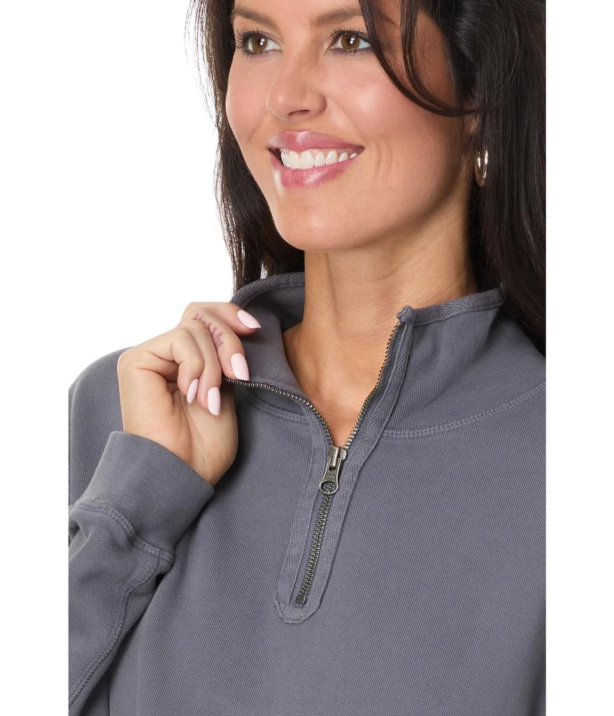 Mod-o-doc Long Sleeve Half Zip Funnel Sweatshirt 3